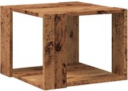 vidaXL Masă de cafea, lemn vechi, 40x40x30 cm, lemn compozit