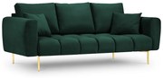 Canapea Hastings 3 locuri catifea L220 cm