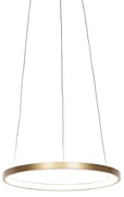 Lampă modernă cu pandantiv inel auriu 40 cm inclusiv LED - Anella
