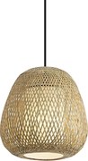 Lampă suspendată Japandi Bambus 30cm IP44 - Moana