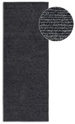Covor tip traversă gri închis țesut manual din lână 80x200 cm Francois – Villeroy&amp;Boch