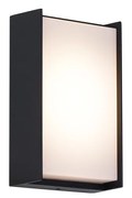 Lampă modernă de perete pentru exterior neagră, cu LED inclus IP65 - Packet
