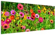 Tablou cu flori de luncă (120x50 cm)