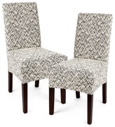 Husă multielastică 4Home Comfort Plus pentru scaun, bej, 40 - 50 cm, set 2 buc.