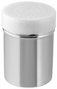 Recipient cu capac Fackelmann 42967, 8x6 cm, Otel inoxidabil, Argintiu
