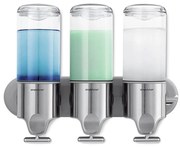 Dispenser de săpun de perete din oțel inoxidabil, argintiu, 1,32 l - simplehuman