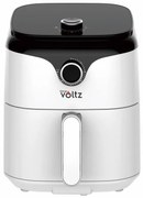 Friteuza cu aer cald AirFryer Oliver Voltz OV51980V, 1400 W, 3.5 L, Timer, 80-200°C, Alb