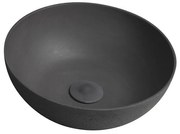 Sapho - Lavoar pentru blat FORMIGO, diametru 39 cm, beton/antracit