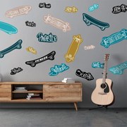 Autocolante de perete - Longboard- uri