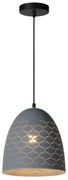 Lustră pe cablu GALLA 1xE27/60W/230V gri Lucide 43408/24/36