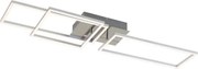 Plafonier LED/42W/230V 3000K crom mat