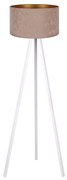Lampadar VELVET 1xE27/60W/230V alb/bej Brilagi