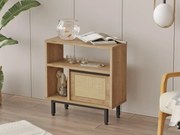 Măsuță laterală Nimelo 5 (nuc + stejar). 1094788