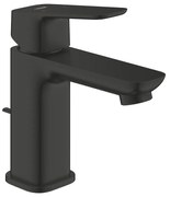 Baterie lavoar monocomanda Grohe Cubeo S cu ventil Pop-Up negru mat