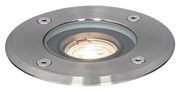 Proiector modern de sol pentru exterior din oțel 35 mm reglabil IP65 - Delux