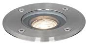 Proiector modern de sol pentru exterior din oțel 35 mm reglabil IP65 - Delux