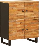 vidaXL Dulap lateral cu ușă Maro 60 x 33 x 75 cm Lemn de mango solid