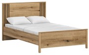 Pat de o persoană 120 cm Hemos (stejar evoke) . 1116861