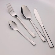 Set 24 de tacamuri GS-101118S1, Pentru 6 persoane, Lustruire oglinda, Cutie, Otel inoxidabil