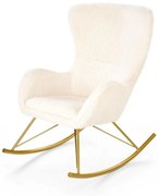 Fotoliu-balansoar tip wingback Liberto