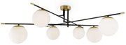 Lustra aplicata cu 6 surse de iluminat design elegant Nostalgia MYMOD048CL-06G