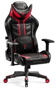 Scaun de gaming Diablo X-Ray 2.0 King Size: Negru-Roșu