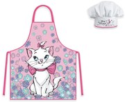 Disney Marie Flower Garden Set de șorț pentru copii Pisicuță 2 bucăți