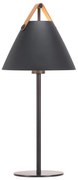DFTP by Nordlux - Lampă de masă STRAP 1xE27/40W/230V negru