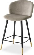 Scaun de bar design elegant LUX Counter Stool Volante, bej 115737 HZ