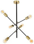 Lustra moderna cu 6 surse de lumina Lanny 2104 RX