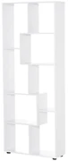 Biblioteca design modern, 8 rafturi, 70x24x178 cm HOMCOM | Aosom Romania