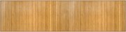 vidaXL Covor dreptunghiular, natural, 100x400 cm, bambus
