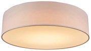 Plafoniera roz 40 cm incl. LED - Drum LED