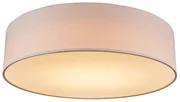 Plafoniera roz 40 cm incl. LED - Drum LED