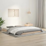 vidaXL Cadru de pat, 150x200 cm King Size, lemn masiv de pin