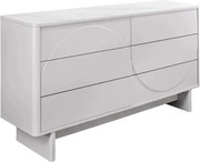 Comoda cu sertare si blat ceramic SAVOY 150cm alb