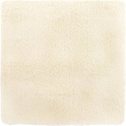 vidaXL Covor shaggy cu pom înalt, NAVARRA, crem, 120x120 cm, poliester