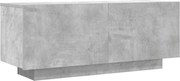 vidaXL Comodă TV, gri beton, 100x35x40 cm, lemn prelucrat