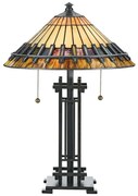 Lampă de masă CHASTAIN 2xE27/60W/230V Elstead QZ-CHASTAIN-TL