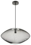 Lustra suspendata metalica design decorativ ORION negru 50cm