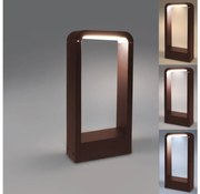 Brilagi - Lampă LED de exterior BARI, 7W, 230V, 3000/4000/6000K, maro, IP54, 30 cm