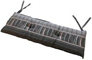 Perna de banca MADISON LINES GREY 150x48 cm gri