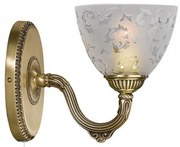 Aplica de perete din alama 1 brate design italian 6252