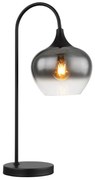 Veioza, lampa de masa design modern Maxy negru