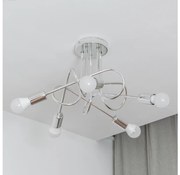 Lustră aplicată OXFORD 5xE27/15W/230V crom lucios