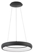 Lustra LED design modern circular ALBI 32W negru NVL-8105620