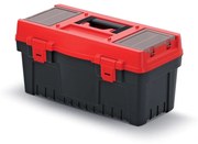 Cutie pentru scule 54,8 x 27,4 x 28,6 cm, despărțitori, roșu