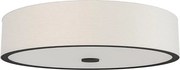 Open Design OR85983 - Plafonieră ZALINDRO 4xE27/15W/230V, Ø 54,5 cm, alb/negru