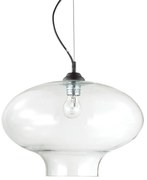 Lustra diametru 40cm, din sticla suflata manual, BISTRO SP1 ROUND 120898