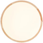 Brilliant - Plafonieră LED SLIMLINE, 22 W, 230 V, Ø 39 cm, lemn de cauciuc
